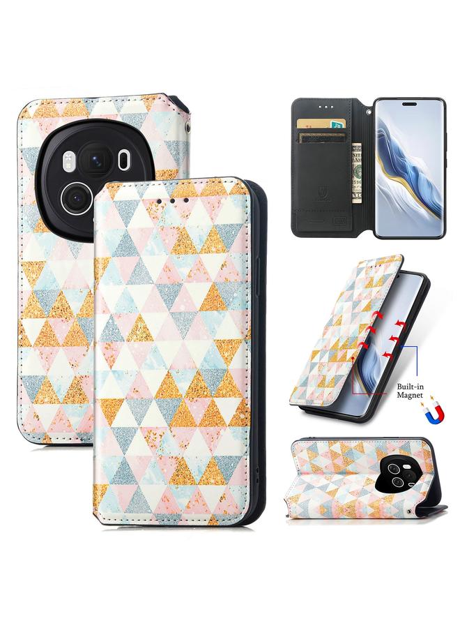 زبون جراب لهاتف Honor Magic6 Pro CaseNeo جراب هاتف جلدي مغناطيسي ملون - Image 1