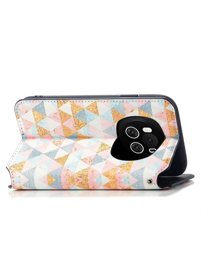 زبون جراب لهاتف Honor Magic6 Pro CaseNeo جراب هاتف جلدي مغناطيسي ملون - Image 3