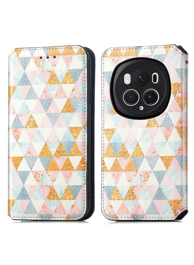 زبون جراب لهاتف Honor Magic6 Pro CaseNeo جراب هاتف جلدي مغناطيسي ملون - Image 2