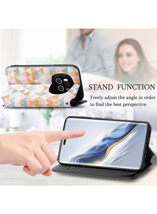 زبون جراب لهاتف Honor Magic6 Pro CaseNeo جراب هاتف جلدي مغناطيسي ملون - Image 5