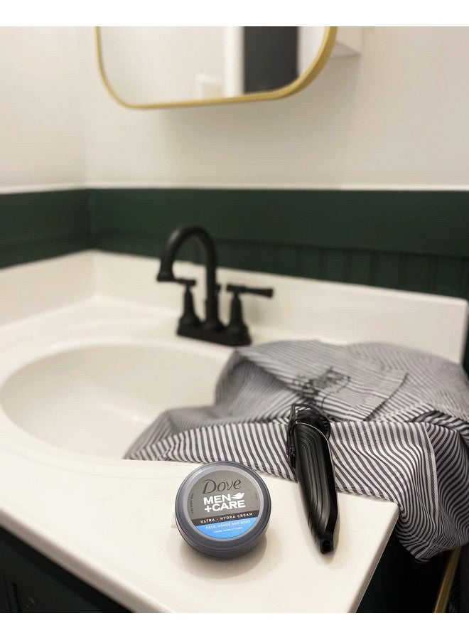 دوف كريم دوف للرجال+كير ألترا هايدرا للعناية بالوجه واليدين والجسم، لجميع أنواع البشرة، عبوة من 3 قطع، 5.07 أونصة لكل عبوة، برطمان - Image 4