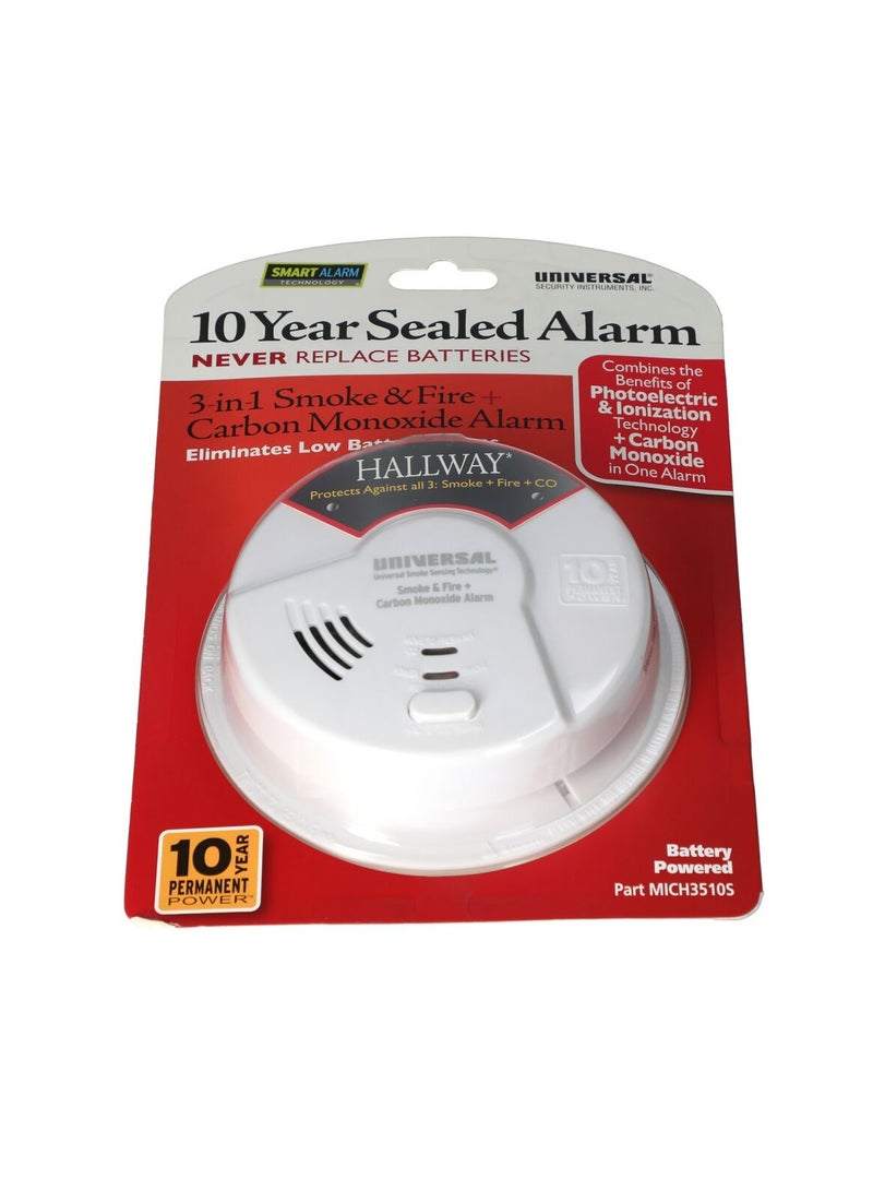 Hallway 3 In 1 Fire Plus Co Alarm