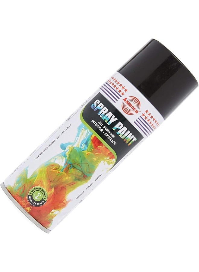 Asmaco Spray Paint Black - Image 2