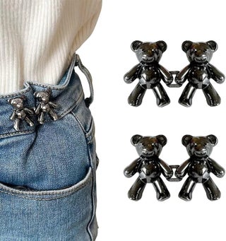 Sileni Cute Teddy Bear Jeans Button Pins No Sew Detachable Waist Body Fit Tighten Buckles Perfect Gifts for Women Girls Skirt Pant Jeans 2pcs - pzsku/Z13239EFC4DDAE06B8A7FZ/45/1746618177/78955b67-a6c8-4493-8083-3a5566a18371