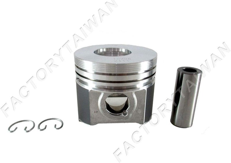 Factorytaiwan Piston Set STD 87mm for Kubota V2403 (1G796-2111, 1G861-2113) - 4 PCS - Image 2