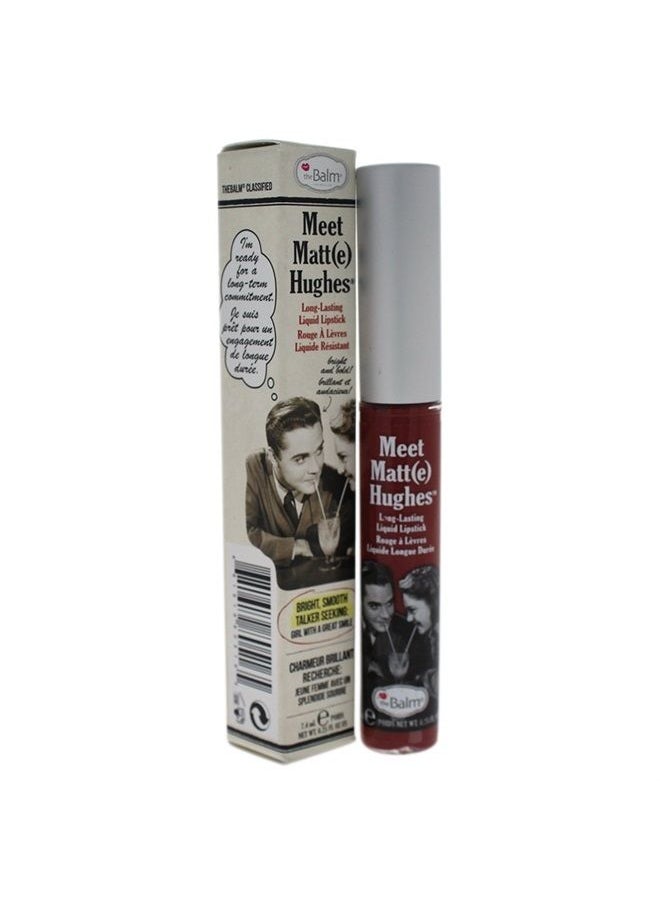 theBalm - Meet Matt(e) Hughes Long Lasting Liquid Lipstick, 0.25 Fl Oz (Pack of 1) - Image 1