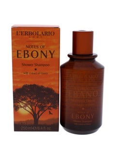 L'Erbolario Notes Of Ebony Shower Shampoo - Practical Cleanser For Body And Hair - Restores Vigor And Tone - Energizes And Preserves Hydration In Hair Shaft - Citrus And Woody Fragrance - 8.4 Oz 