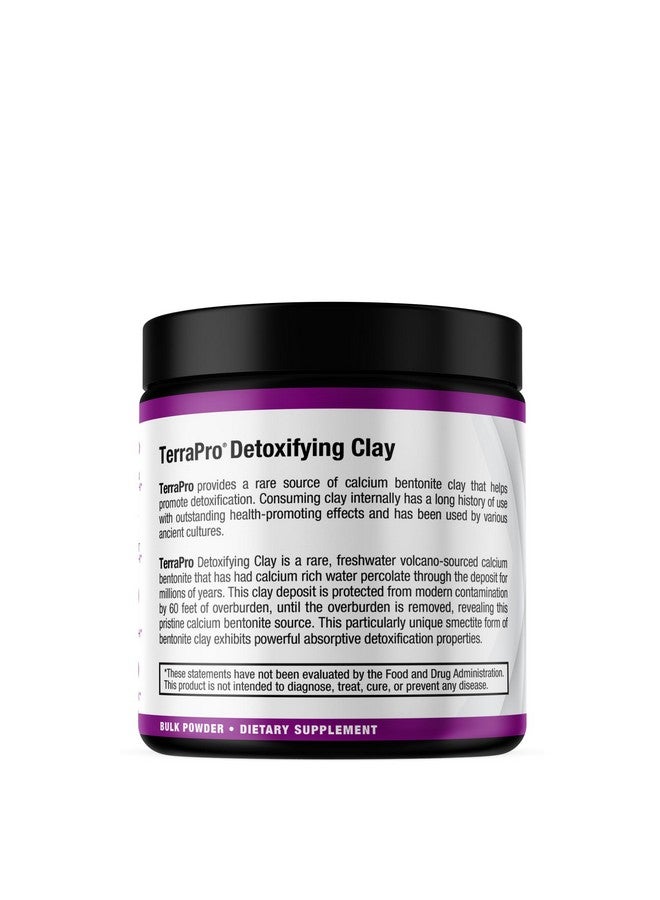 CurcuminPro TerraPro Bentonite Clay Detox Supplement | 90g | Volcanic Calcium Clay for Natural Detox & Lymphatic Drainage | Gut Cleanse & Wellness Support | Bulk Supplement - Image 2