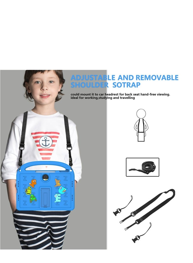 Children's protective case for honor pad 9 12.1 inch , shockproof cover with shoulder strap bracket - Image 2