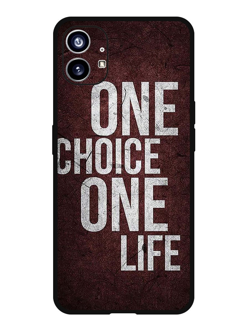 Theodor Protective Case Anti Scratch Shock Proof Bumper Cover For Nothing Phone 1 One Choice One Life - Image 1