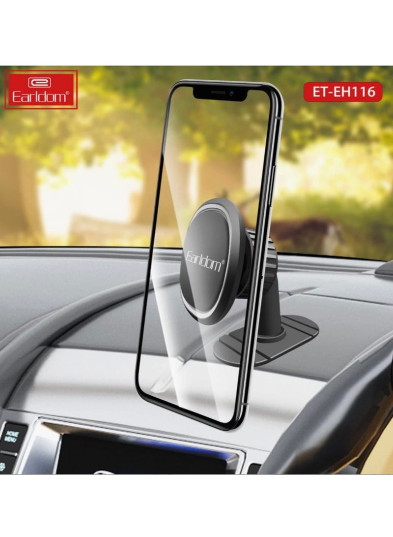 Earldom Universal Car Phone Holder with Strong Suction Cup – 360° Rotation, Telescopic Arm – Compatible with All Smartphones  - Image 3