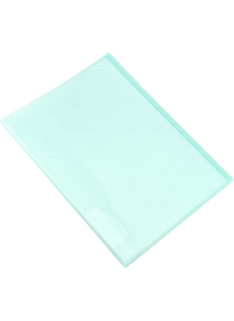 JAPCHET JAPCHET 6 Pack Diamond A3 Painting Storage Book 180 Clear Pockets Art Portfolio Presentations Folder Diamond A3 Painting Folder for Artwork Green White  - Image 5