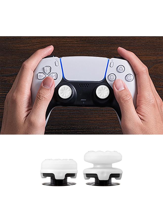 YARDHOBI Fps Freek Galaxy White For Playstation 4 (Ps4) And Playstation 5 (Ps5) Performance Thumbsticks Controller Joystick Cap Covers Thumbstick Extender For Ps5 (1 High Rise 1 Mid Rise) - Image 5