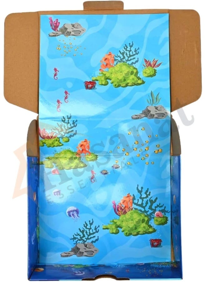 HASANAT ESSENTIALS مجموعة مشهد رمل النمذجة من هسنت essentials عالم المحيطات - Image 5