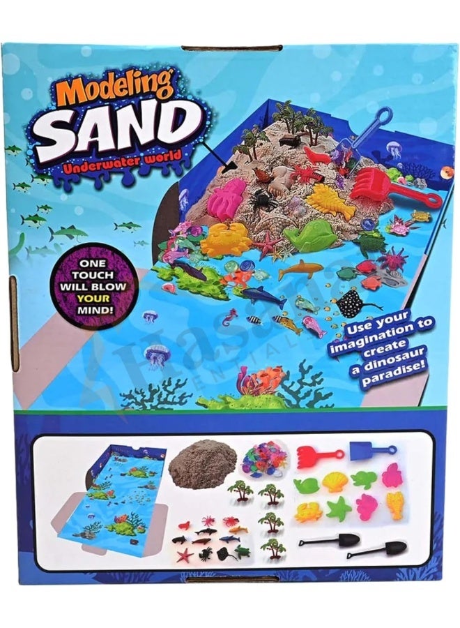 HASANAT ESSENTIALS مجموعة مشهد رمل النمذجة من هسنت essentials عالم المحيطات - Image 2
