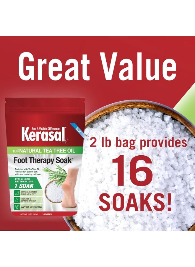 Kerasal Kerasal Foot Therapy Soak, Foot Soak for Achy, Tired and Dry Feet, 2 lbs  - Image 3