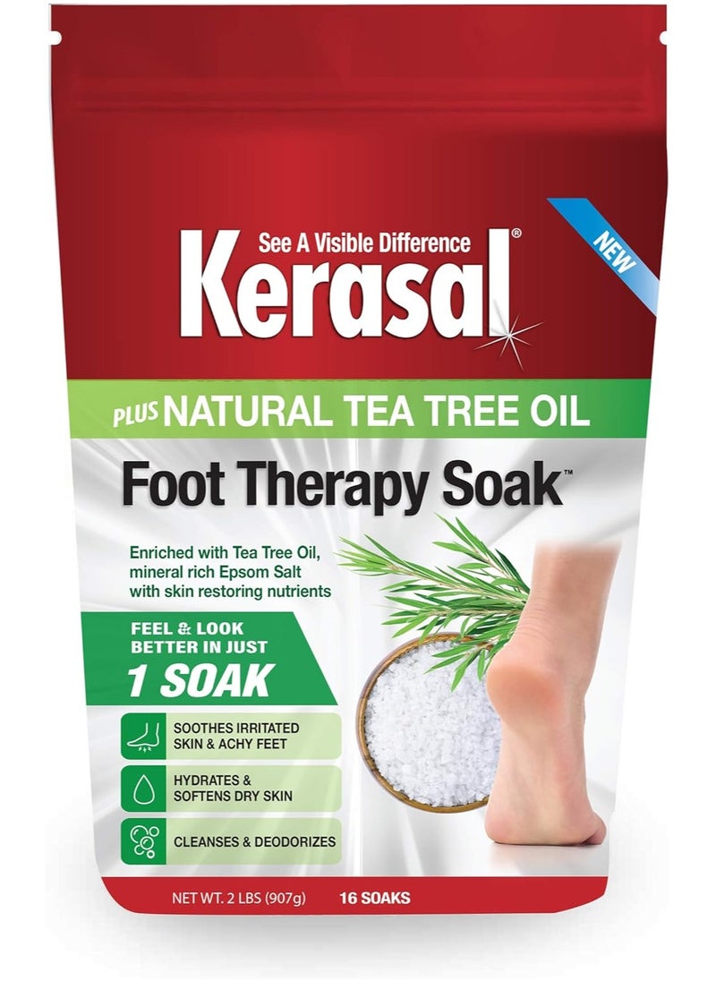 Kerasal Kerasal Foot Therapy Soak, Foot Soak for Achy, Tired and Dry Feet, 2 lbs  - Image 1