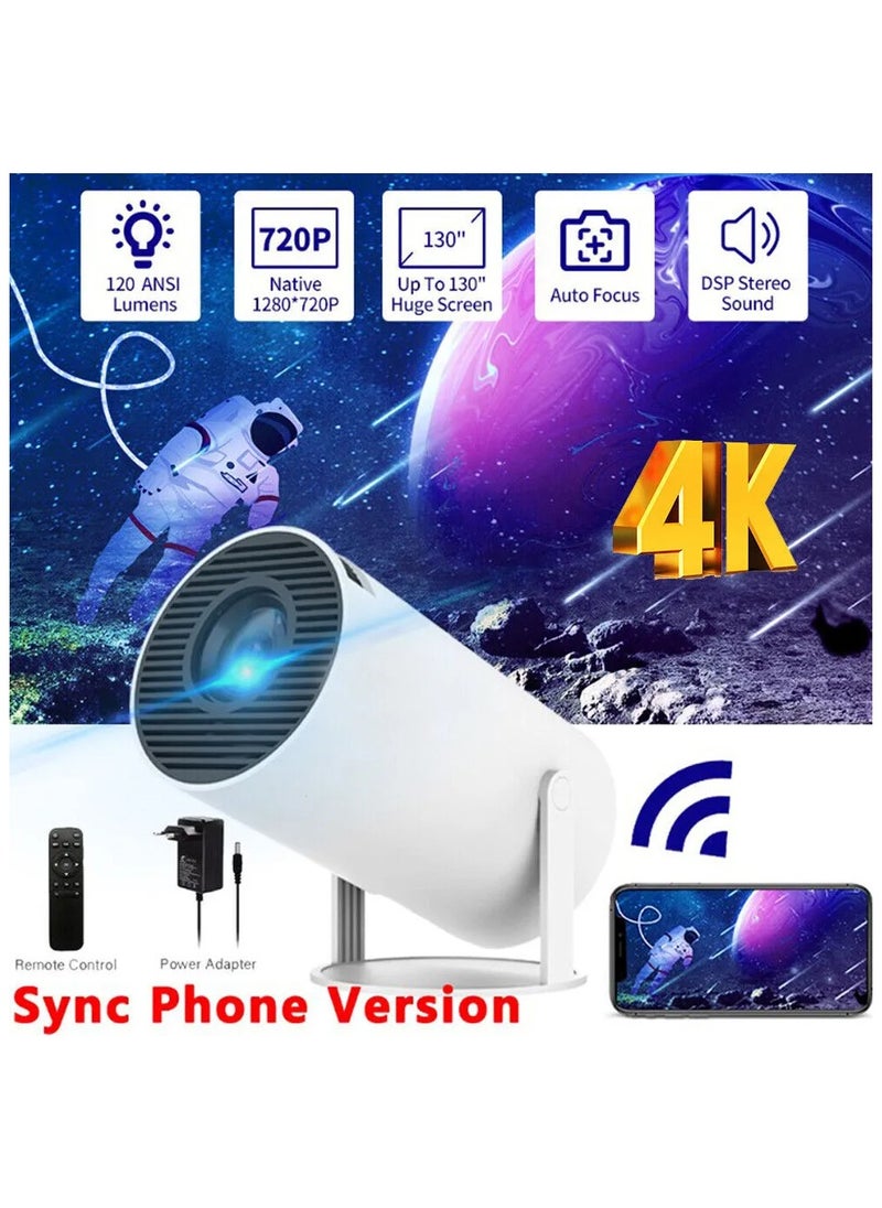 Generic HY350 Android 5G Wifi Smart Portable Projector 1280 720P Full HD Office Home Theater Video Mini Projector Optical specifications  - Image 1