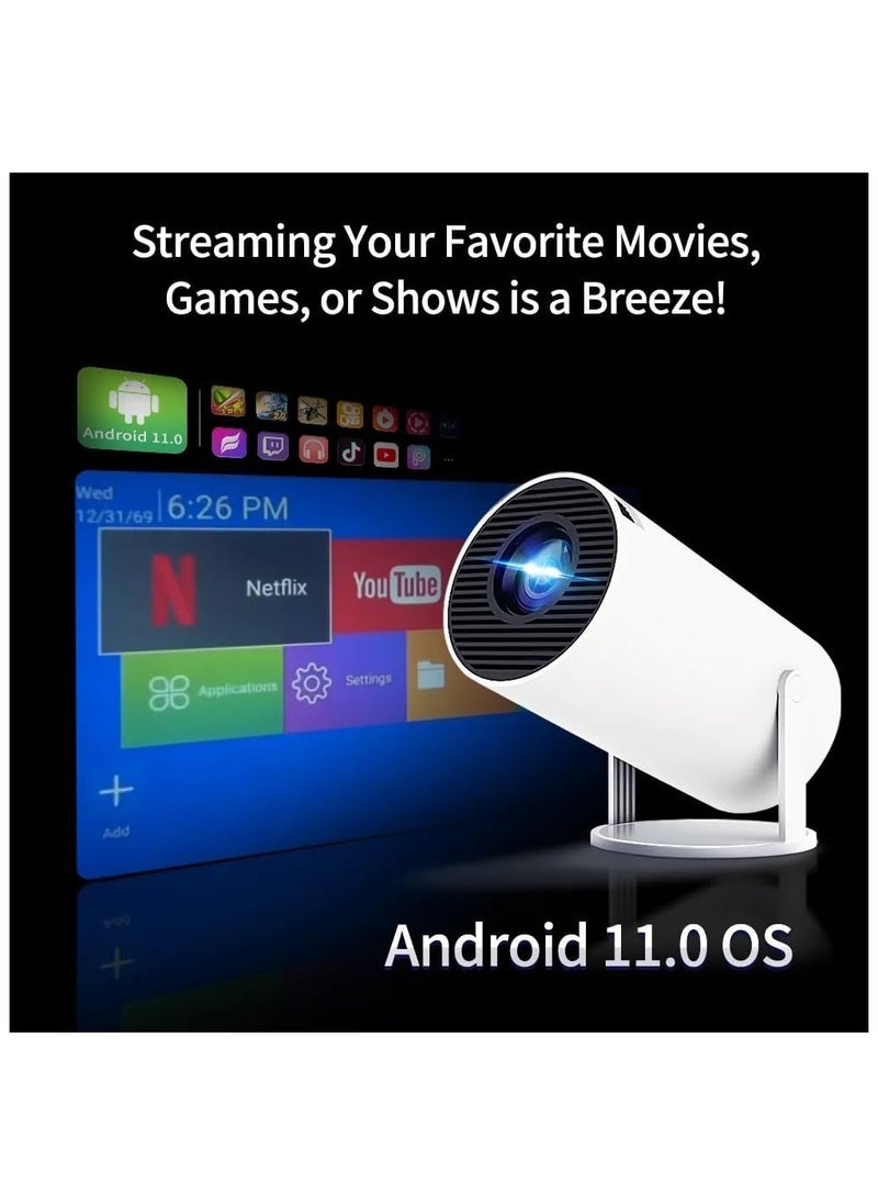 Generic HY350 Android 5G Wifi Smart Portable Projector 1280 720P Full HD Office Home Theater Video Mini Projector Optical specifications  - Image 5