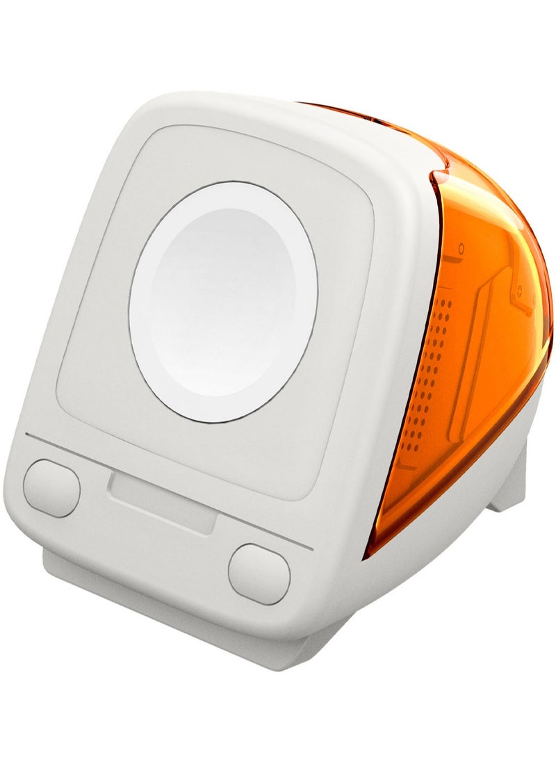 Spigen Classic C1 Apple Watch Charger Stand for Apple Watch Ultra 2/1, Series 10/9/8/SE2/7/6/SE/5/4 (49mm,46mm,45mm,44mm,42mm,41mm,40mm) - Tangerine  - Image 1