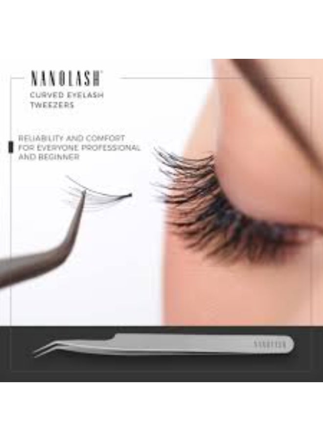 Nanolash Eyelash Tweezer Curved - Image 3