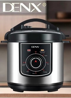 Denx Digital Electric Pressure Cooker Stainless Steel Body Touch Programmable 6L Capacity 1000 Watts  - Image 5