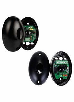 Infrared Beam Sensor Photocell Sensor for Gate Opener Universal Outdoor Infrared Beam Sensor Sliding Gate Opener Accessory 24V 1 Pair (Transmitter and Receiver)