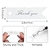 G2PLUS 100 PCS Mini Thank You Gift Tags with String 28 x 08 White Paper Hang Tags for ArtCraft Gift Wrapping Wedding Bridal Showers Birthdays Parties Christmas - Image 4