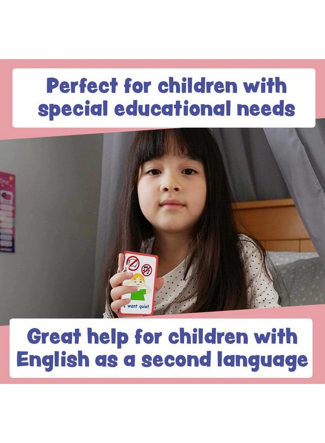 Amonev My Essential Needs Cards 12 Flash Cards For Visual Aid Special Ed, Speech Delay Non Verbal Children And Adults With Autism Or Special Needs  - Image 4