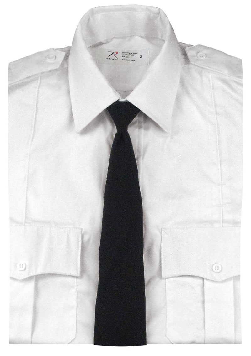 Rothco Police Issue Clip-On Neckties, Black - 20 Inches - Image 2
