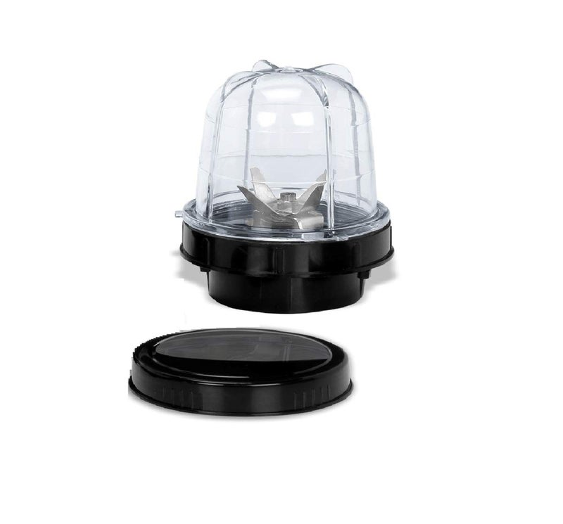 Rotomix EP21 Small Bullet Juicer Jar ABS Plastic Set of 1 Bullet Jars 350ml Black - Image 1
