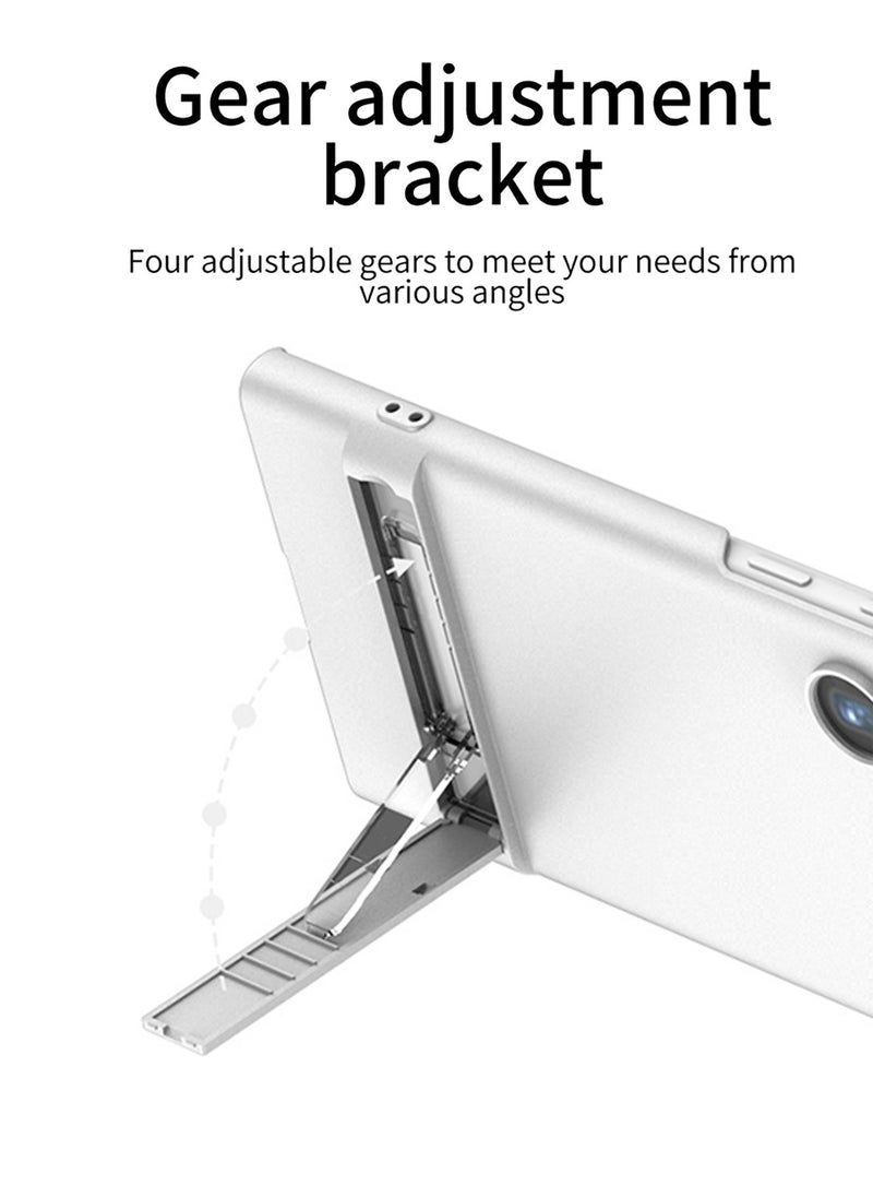 GKK Samsung Galaxy S24 Ultra Case Cover Protection with Invisible Stand Kickstand Comfortable Touch Anti-drop Anti-scratch Back Cover Support Camera len Protector Shell for Galaxy S24 Ultra  - Image 4