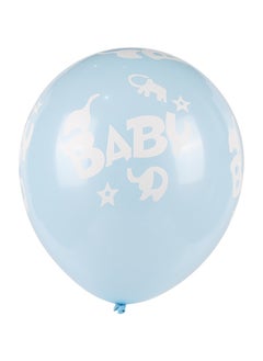 co arma A set of helium balloons for newborns, blue color, 18 pieces  - Image 4