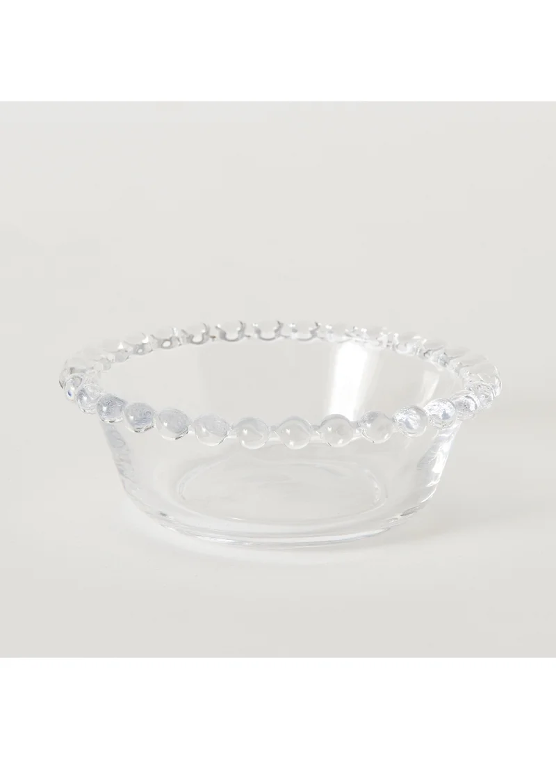Home Box Merriam Beaded Serving Bowl 12 x 4.5 x 12 cm