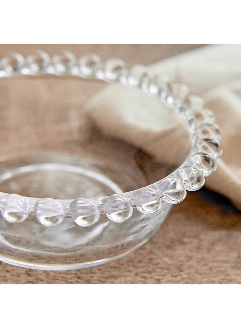 Home Box Merriam Beaded Serving Bowl 12 x 4.5 x 12 cm