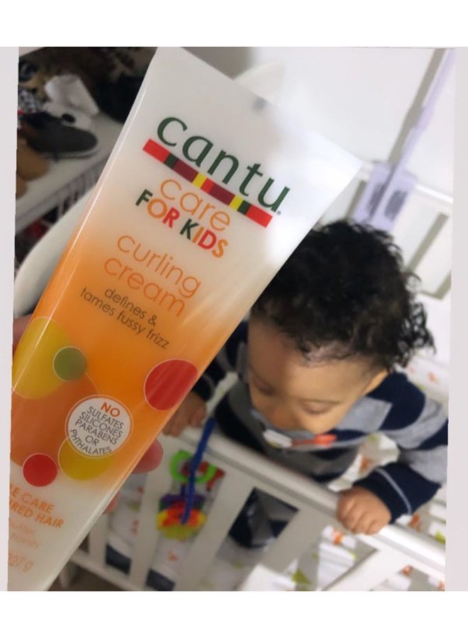 Cantu Baby Curling Cream Defines And Tames Fussy Frizz Gentle Care For Textured Hair - Image 4