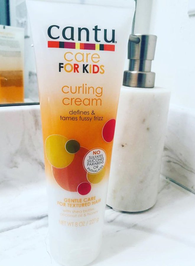 Cantu Baby Curling Cream Defines And Tames Fussy Frizz Gentle Care For Textured Hair - Image 5