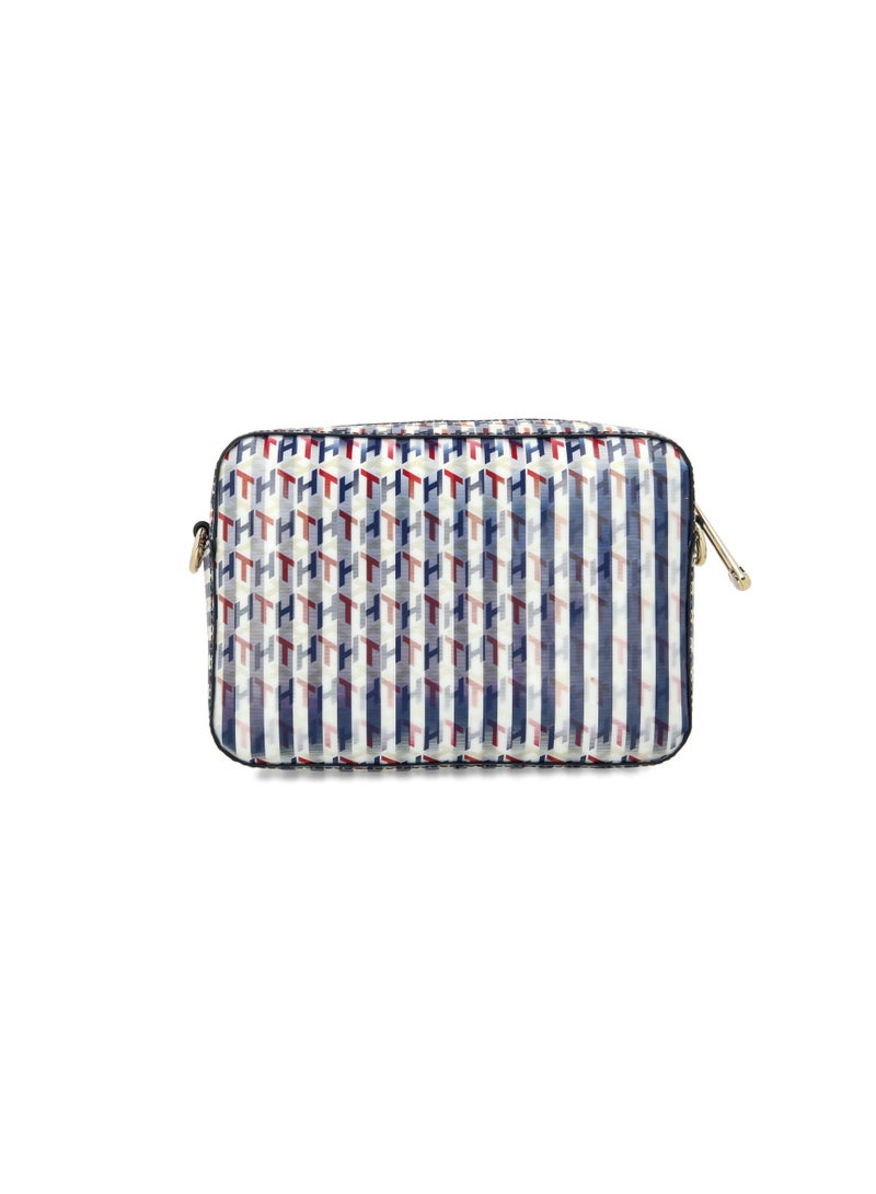 Hilfiger Denim Tommy Hilfiger Monogram Print Crossbody Bag For Women - Image 4