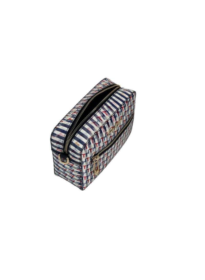 Hilfiger Denim Tommy Hilfiger Monogram Print Crossbody Bag For Women - Image 3
