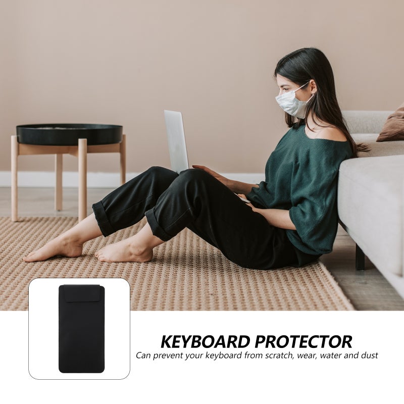 Keyboard Cover PU Leather Keyboard Sleeve Compatible with K380 - Image 3