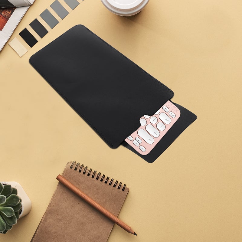 Keyboard Cover PU Leather Keyboard Sleeve Compatible with K380 - Image 4