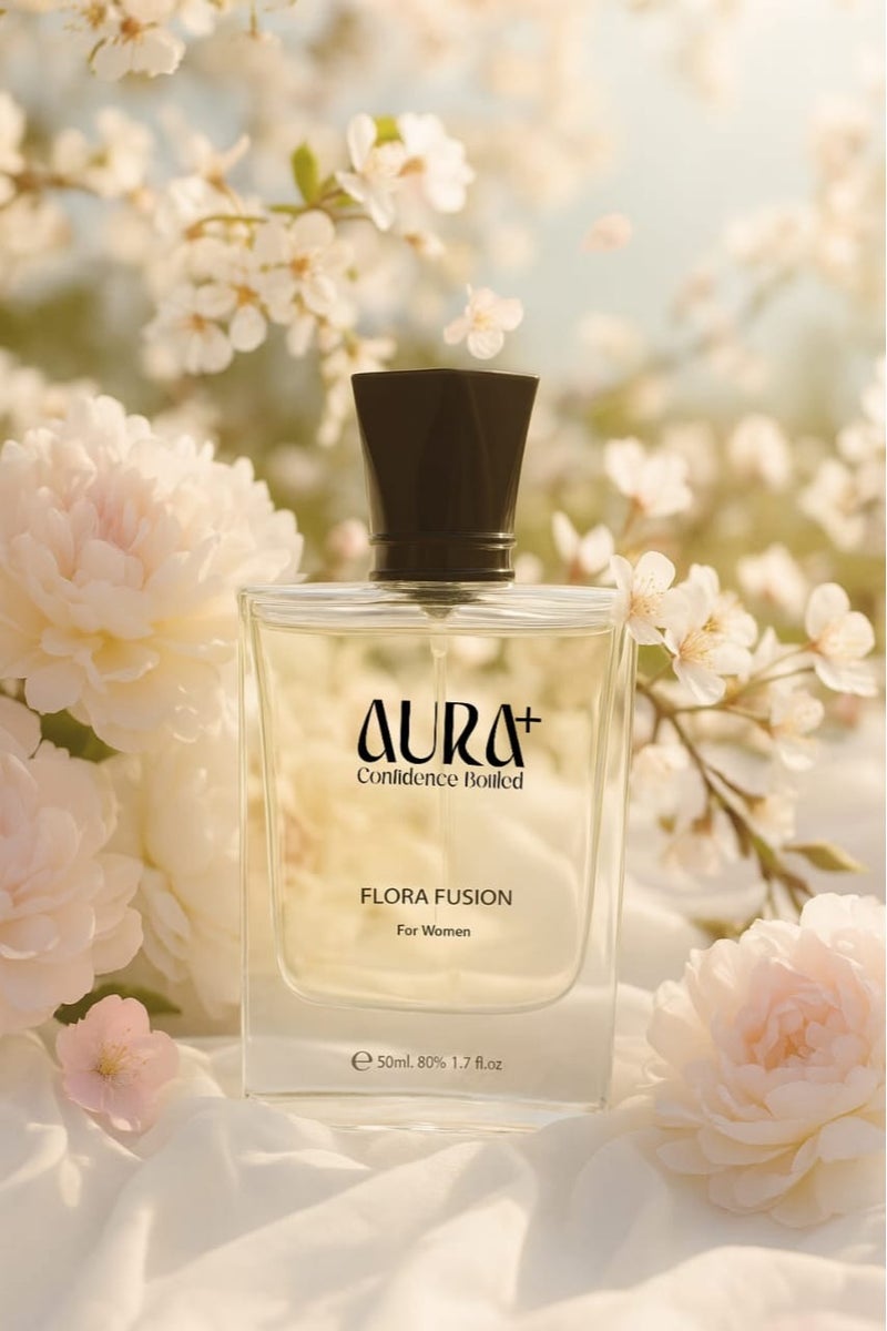 Aura plus Flora Fusion EDP For Women 50ml Perfume - Image 1