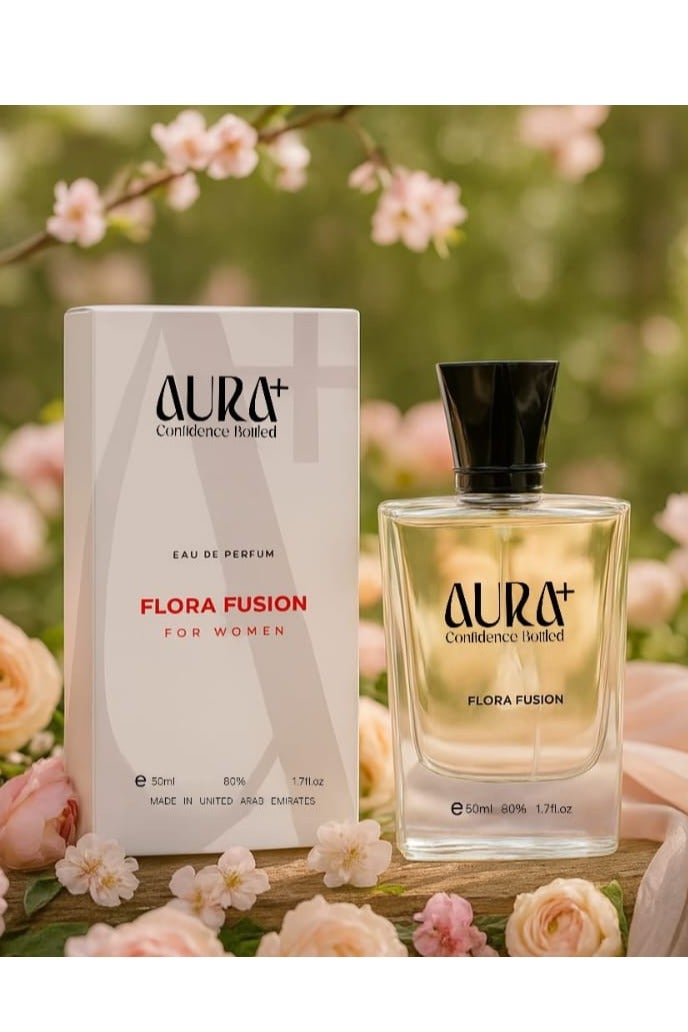Aura plus Flora Fusion EDP For Women 50ml Perfume - Image 2