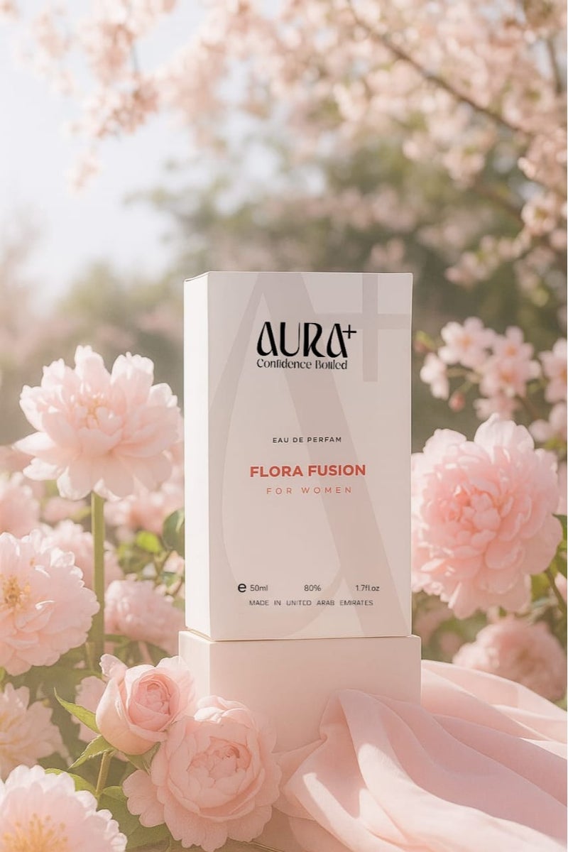 Aura plus Flora Fusion EDP For Women 50ml Perfume - Image 3