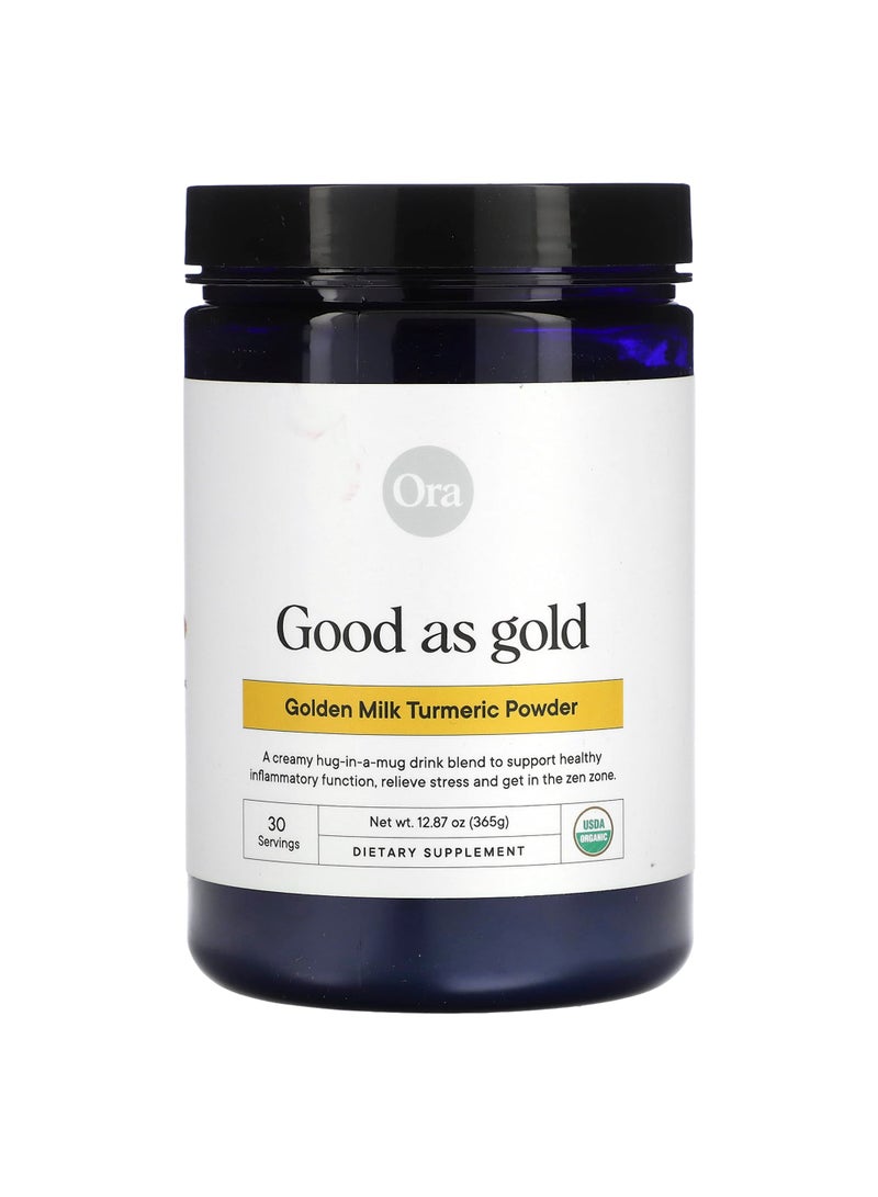 Good As Gold, Golden Milk Turmeric Powder, 12.87 oz (365 g)
