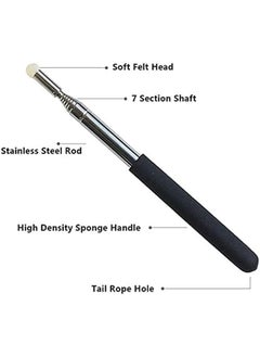 KASTWAVE Telescopic Pointer Stick With Hand Lanyard Teacher Pointer For Classroom Presentation Pointers For Teachers Hand Pointer Extendable Pointer Stick Retractable Pointer Pen Whiteboard Pointer  - Image 3