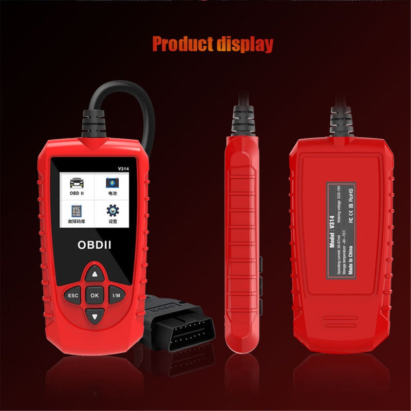 Car Diagnostic Scan Tool Plug-and-Play ABS Material Code Scanner - Supports 9 Protocols 10 Languages for Vehicle Management - Image 2