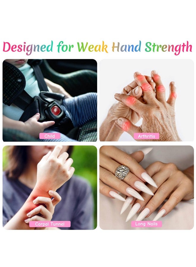 Nano Shield Buckle Release Tool, Easy Unbuckle Tool Button Pusher for Older Kids, Seniors, Long Nails, Quickly Unbuckle Your Kids in School Drop-Offs and Travel, Fits 5 Point Harness & All Button Buckles - Image 5