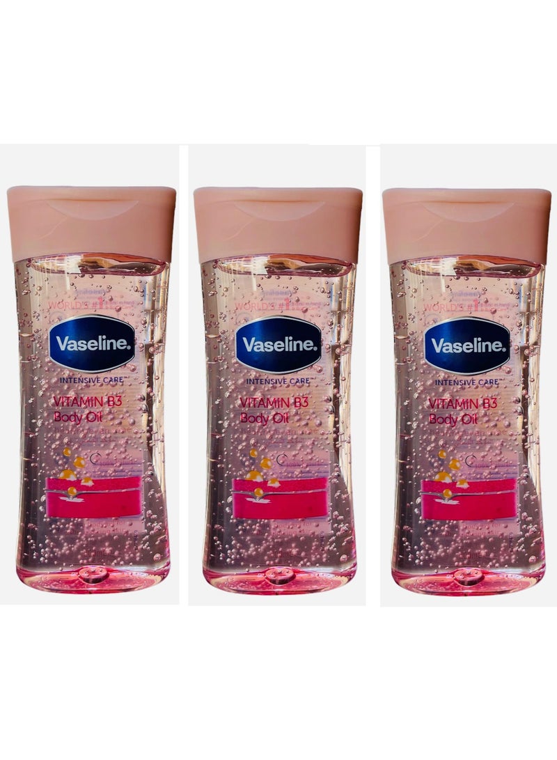 فازلين زيت الجسم فيتامين ب3 200 مل (عبوة من 3 قطع) - Image 1