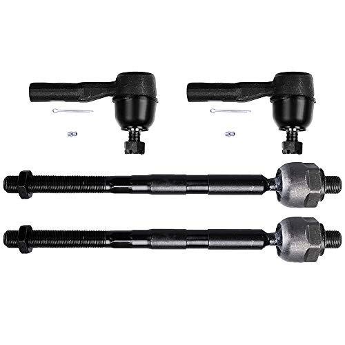 OCPTY - New 4-Piece RWD Suspension Kit Inner Tie Rod End Outer Tie Rod End fit 2006-2012 For Chevy Colorado For GMC Canyon - Image 1